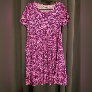 Lilly Pulitzer Jodee short Sleeve Swing Dress sz medium. Purchased off Poshmark.